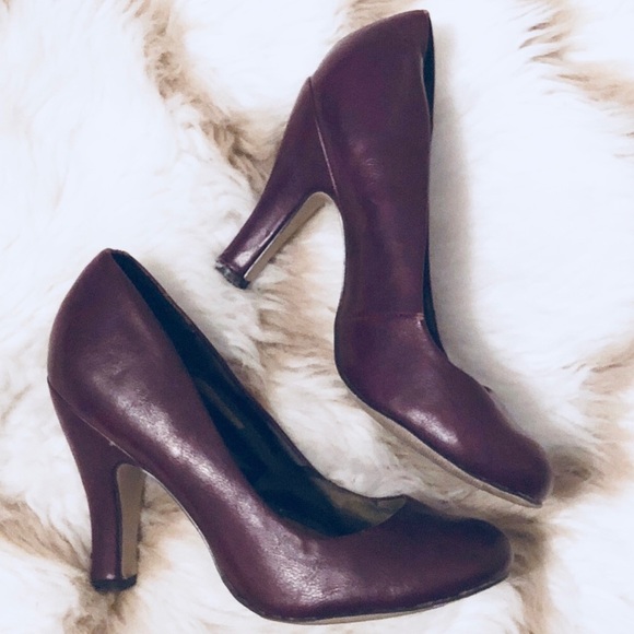 madden girl purple heels
